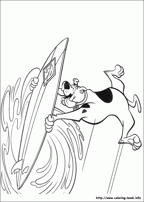 Scooby Doo kolorowanki